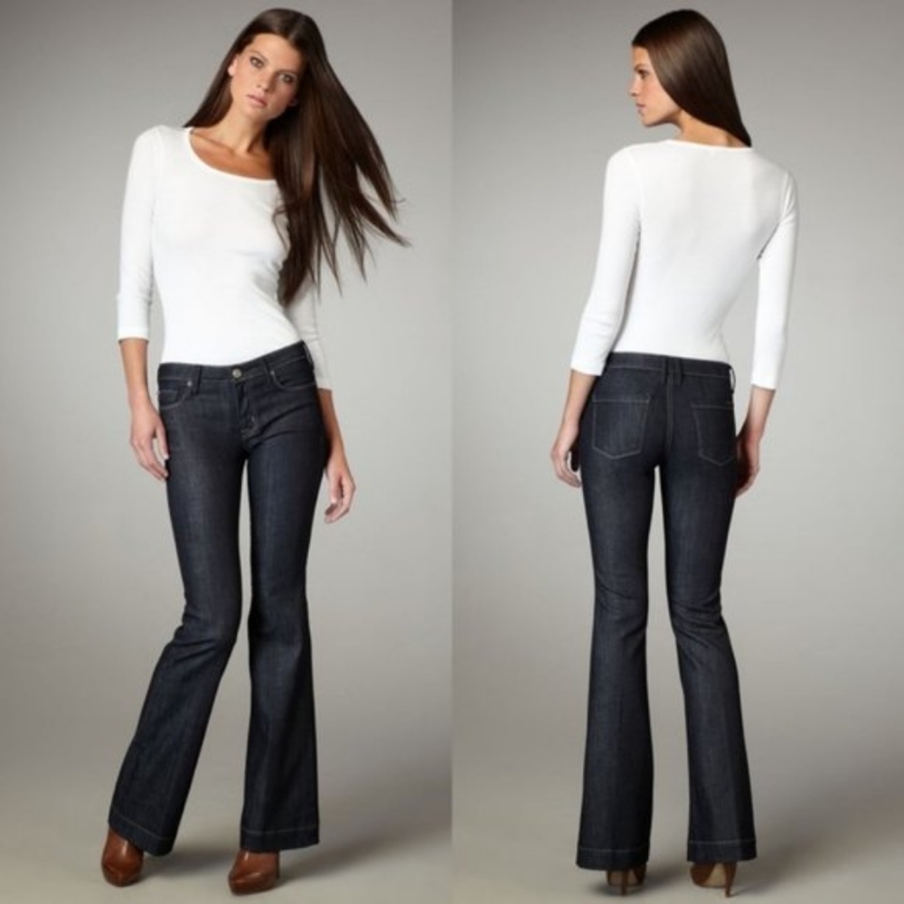 Hudson Jeans Marisa Flare Trouser Midrise Size 26